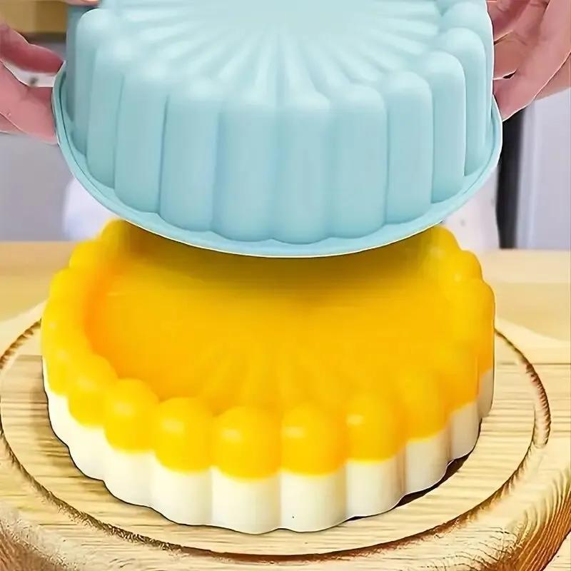 Diy Electronics Components - 1PC Silicone Cake Pan Multi-Functional Round