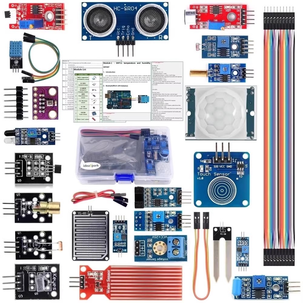 Diy Electronics For Adults - 22 in 1 Sensor Kit Module