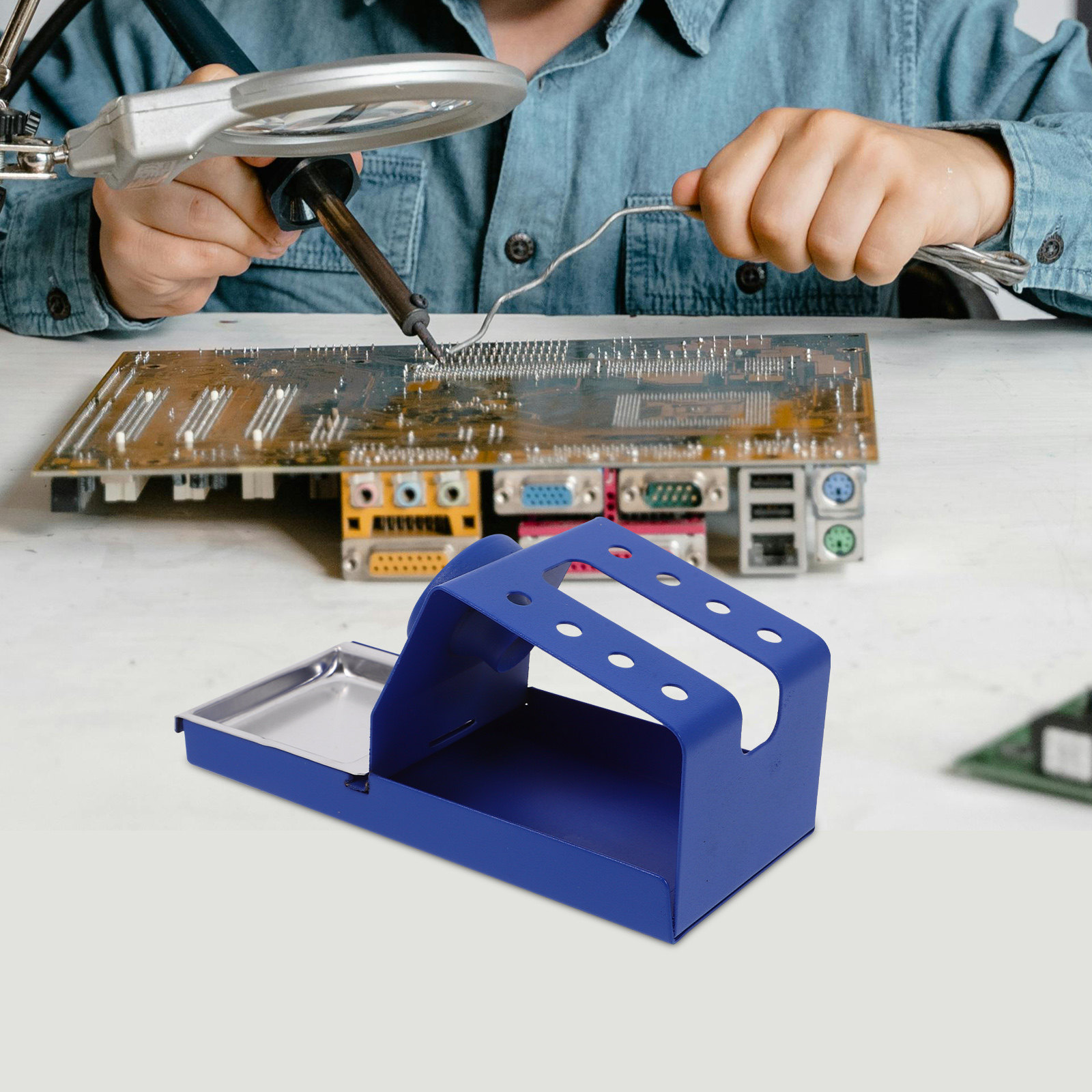 Soldering Iron Holder Stand Me - огляд і ціна Diy Electronics Workstation
