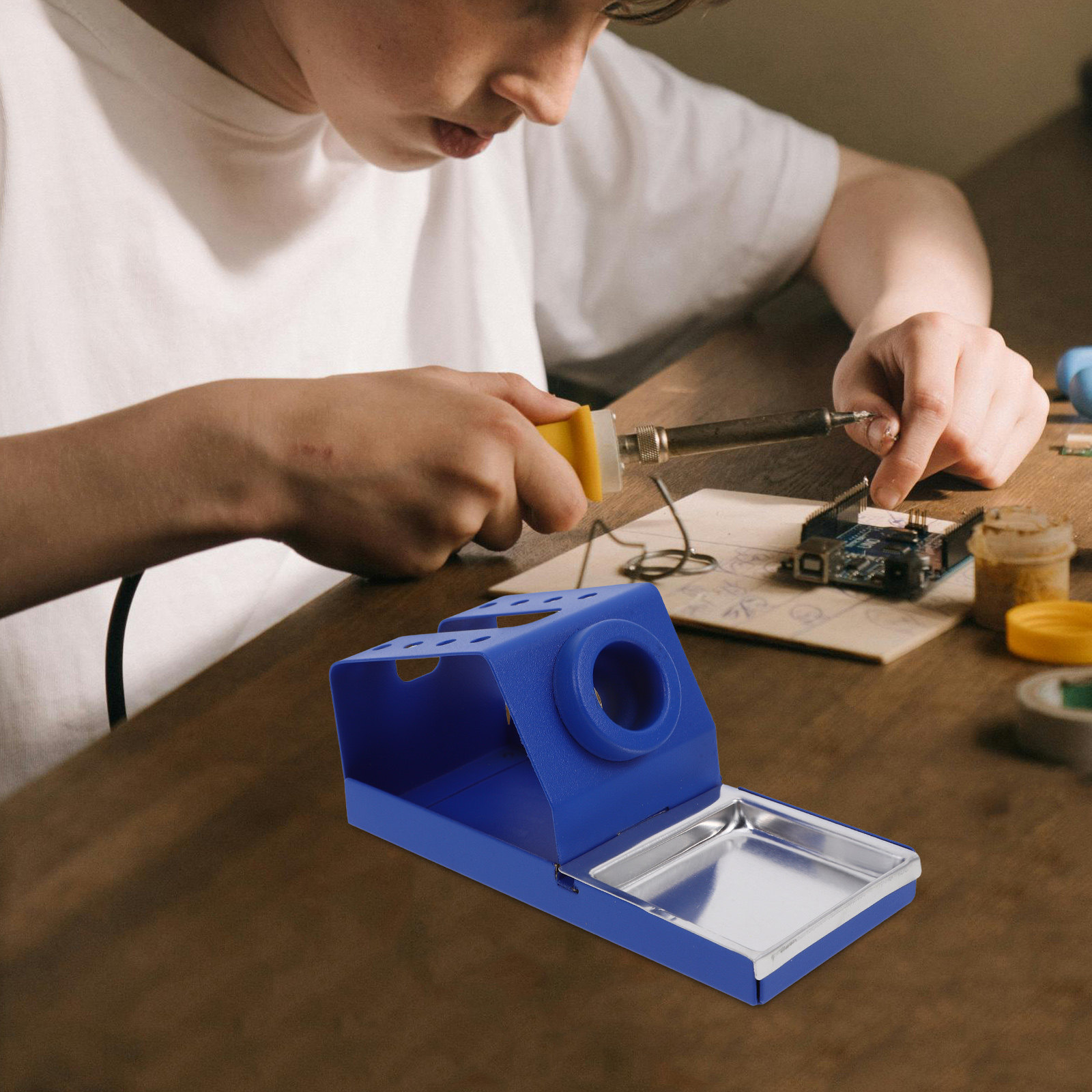 Soldering Iron Holder Stand Me - огляд і ціна Diy Electronics Workstation