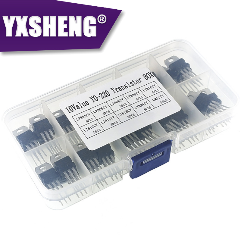 10Kind*10pcs=50pcs TO-220 Volt - огляд і ціна Lm317 Voltage Regulator