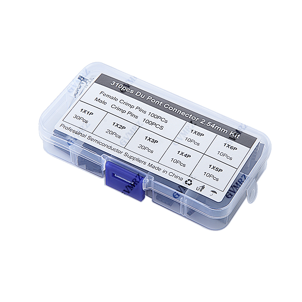 310PCS/BOX 2.54mm Male+Female  - огляд і ціна Diy Electronics Gadget