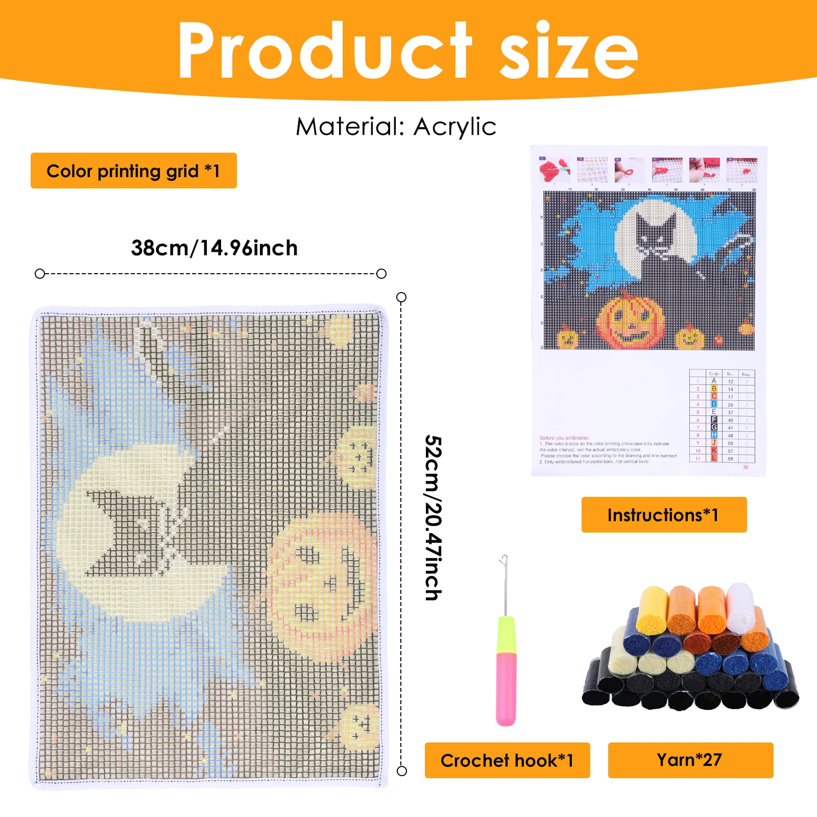 Latch Hook Kits DIY Animal Pat - огляд і ціна Diy Electronics Gadget