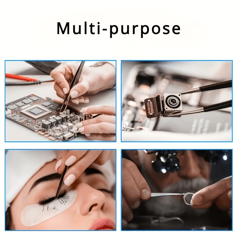10Pcs ESD Anti‑Static Tweezers - огляд і ціна Diy Electronics Gadget