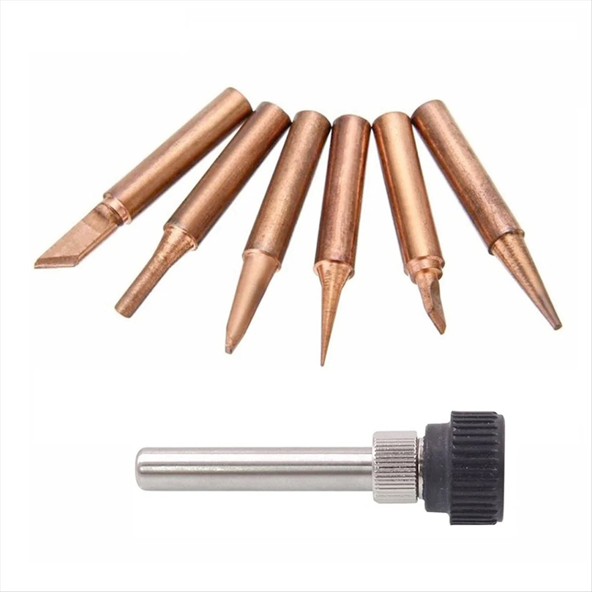 Fits for 15Pcs/Lot Pure Copper - огляд і ціна Soldering Iron Kit