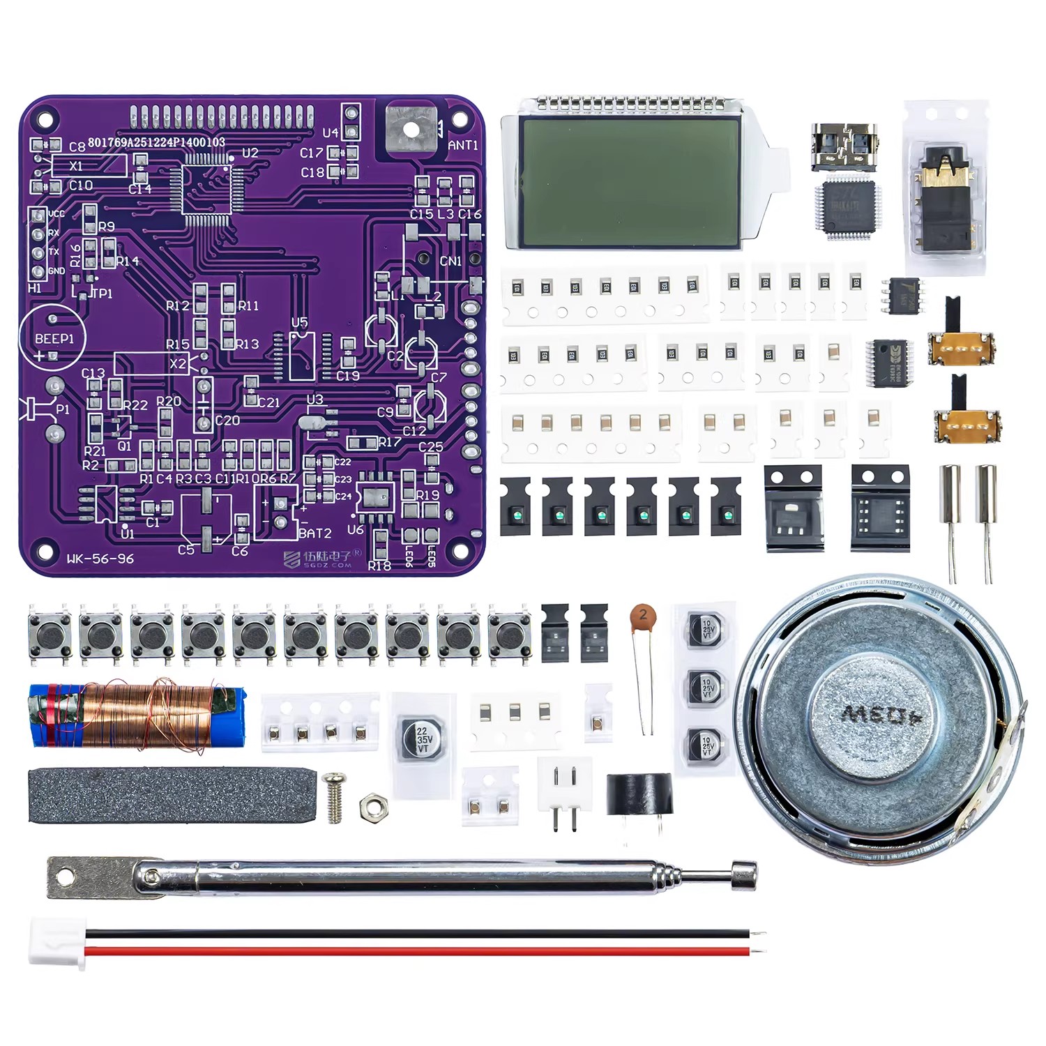 Full-band Radio DIY Kit FM/MW/ - огляд і ціна Diy Electronics For Adults