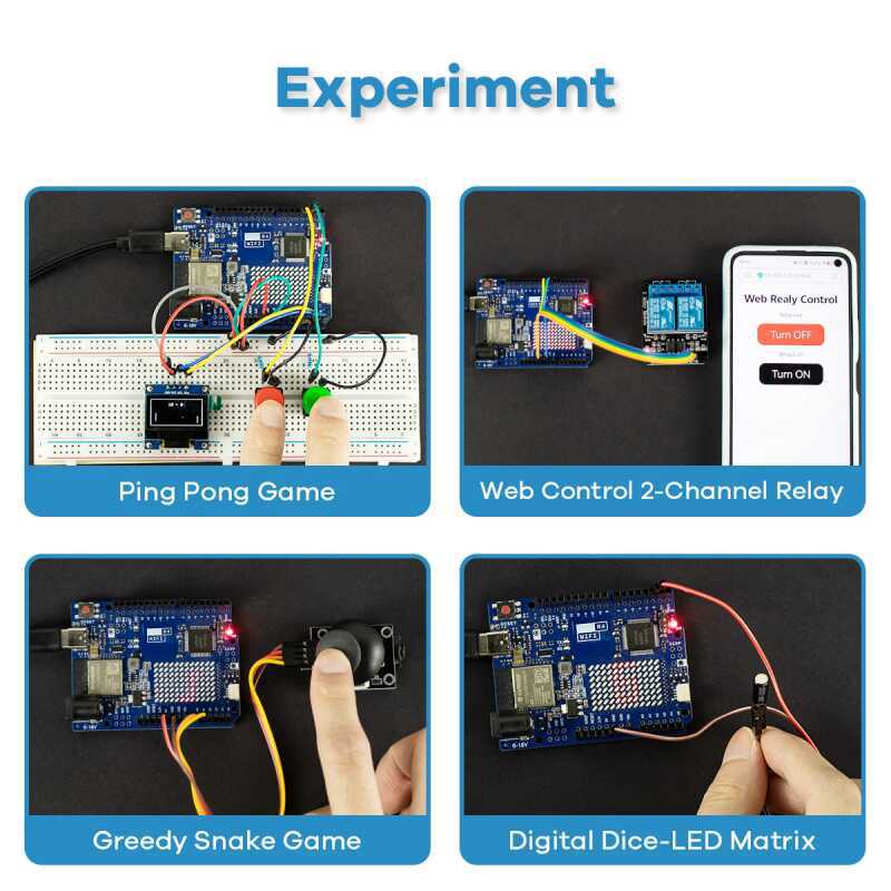 UNO R4 WiFi Compatible Develop - огляд і ціна Diy Electronics Projects