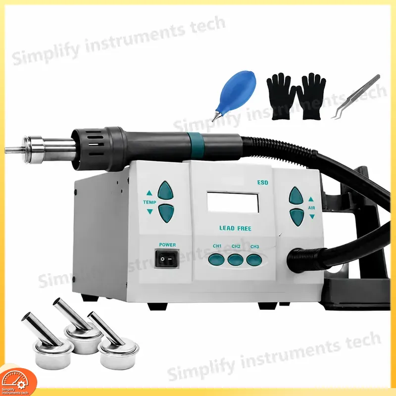 Hot Air Gun BGA Rework Station - огляд і ціна Diy Soldering Station No Electronics