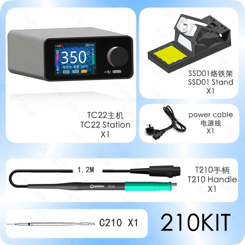 240W Soldering Station Kit wit - огляд і ціна Soldering Iron Kit