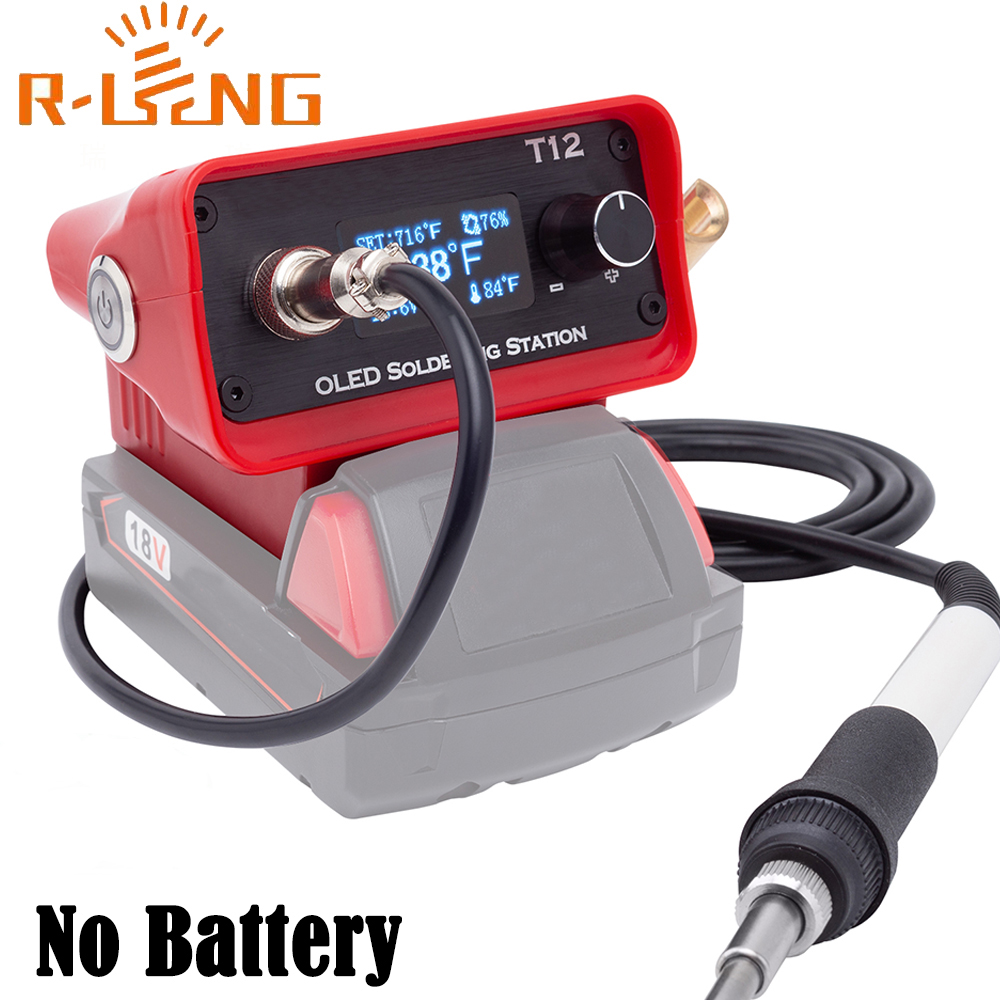 OLED T12 Soldering Iron Statio - огляд і ціна Diy Electronics Gadget
