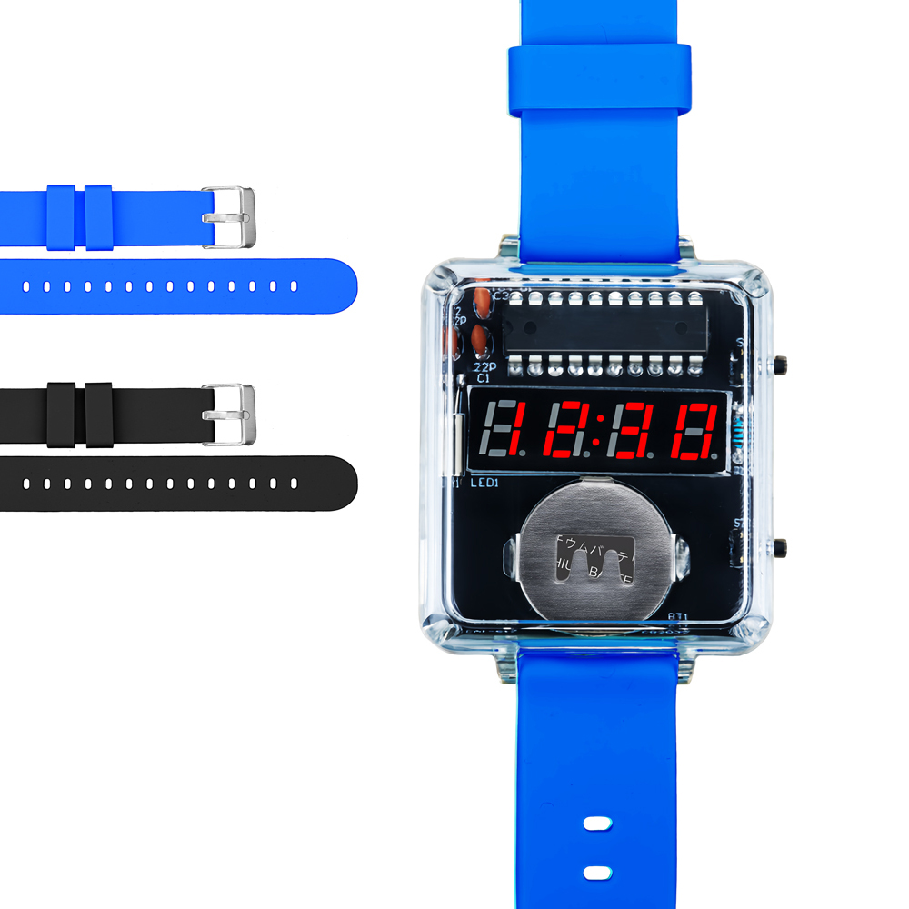 LED DIY Electronic Watch Kit D - огляд і ціна Diy Electronics For Adults