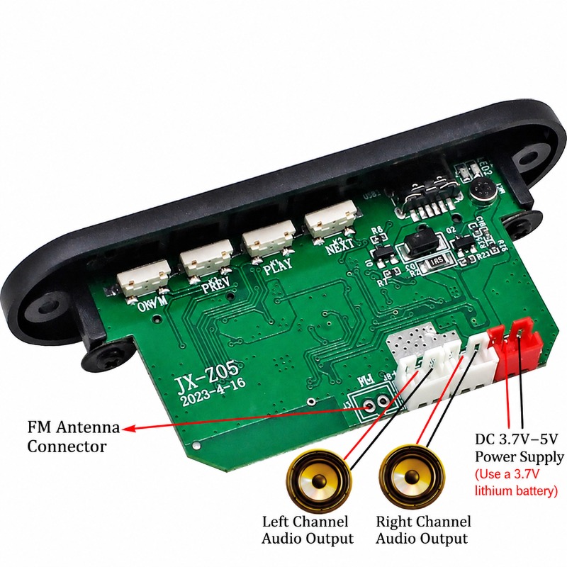 Bluetooth Module Speaker Ampli - огляд і ціна Diy Electronics Circuits
