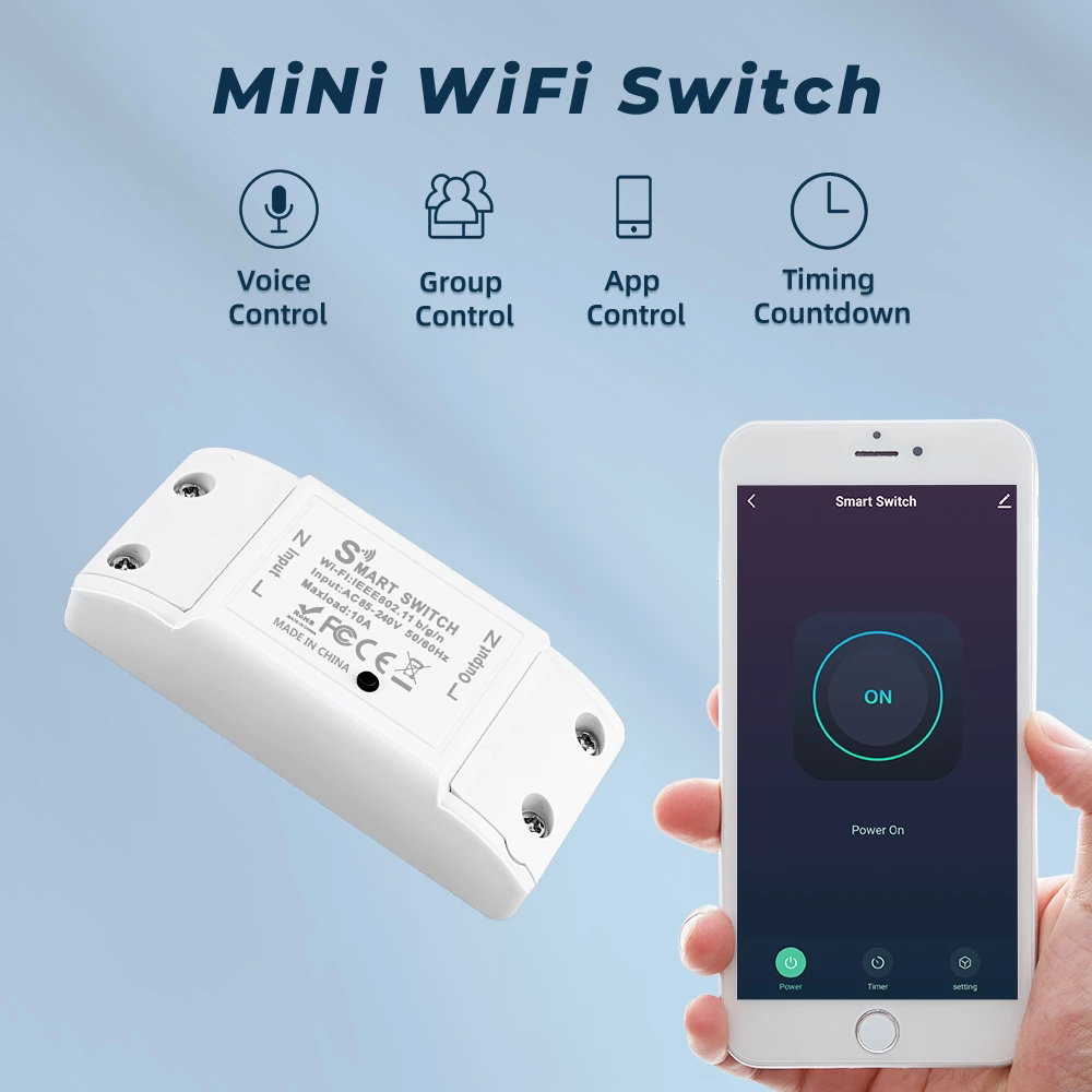 WiFi Switch DIY MINI Smart Hom - огляд і ціна Diy Electronic Modules