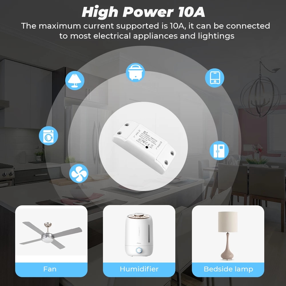WiFi Switch DIY MINI Smart Hom - огляд і ціна Diy Electronic Modules