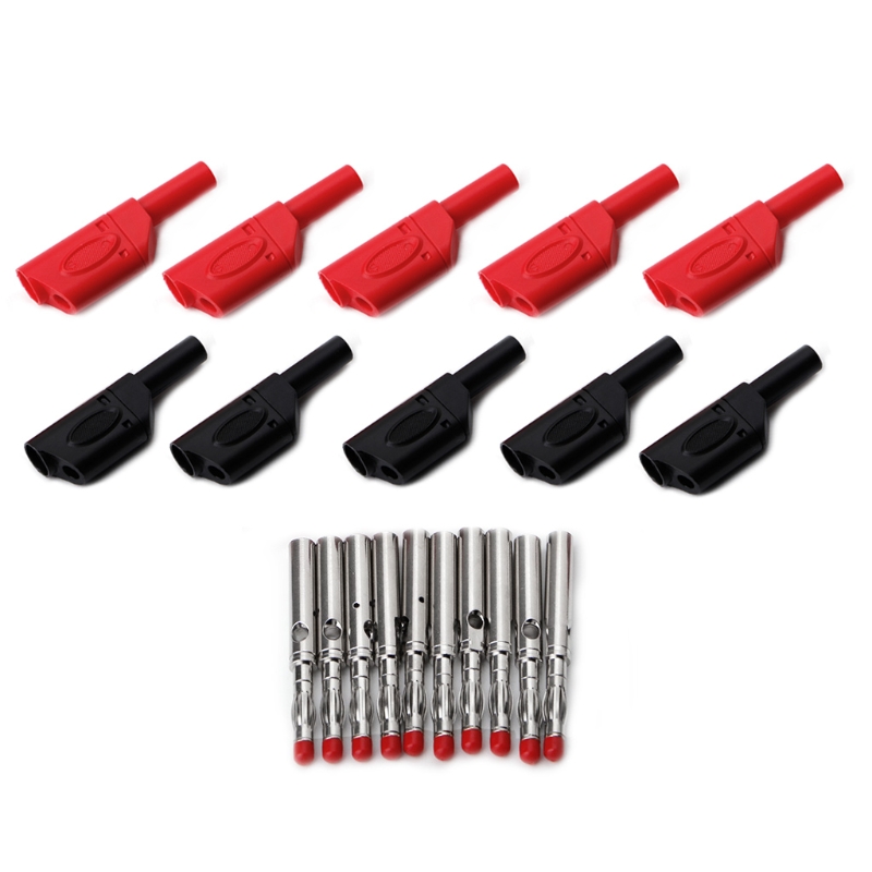 10 Sets 4mm Male Sheath Stacka - огляд і ціна Soldering Iron Kit