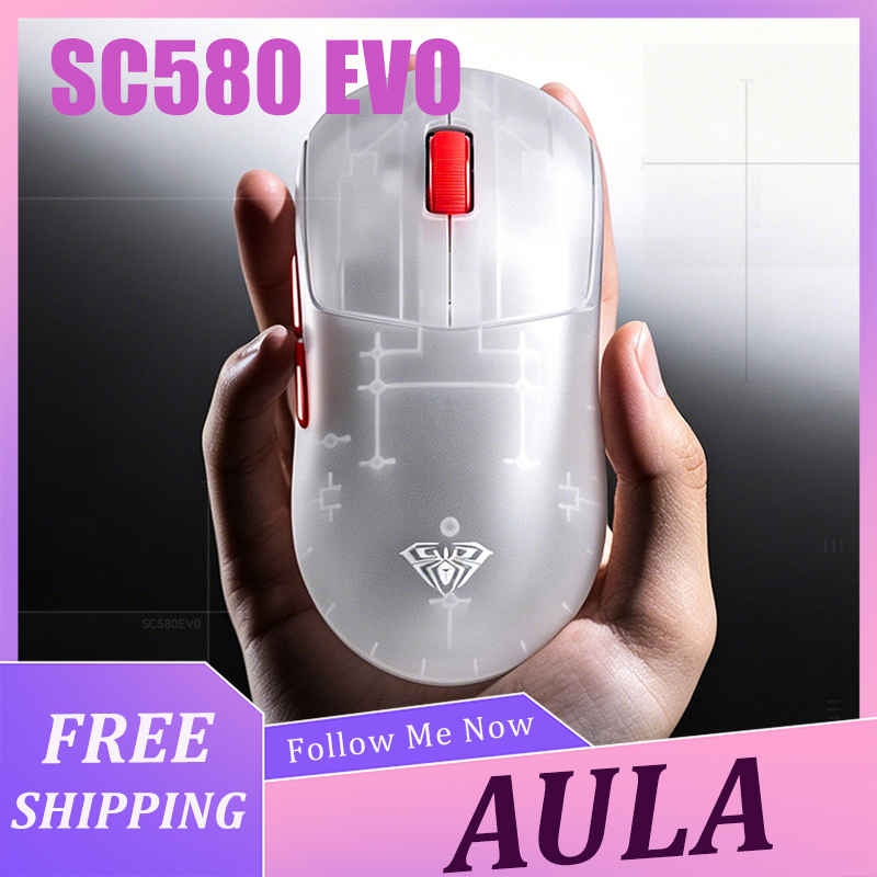 AULA SC580 EVO Mouse Lightweig - огляд і ціна Diy Mouse Electronics