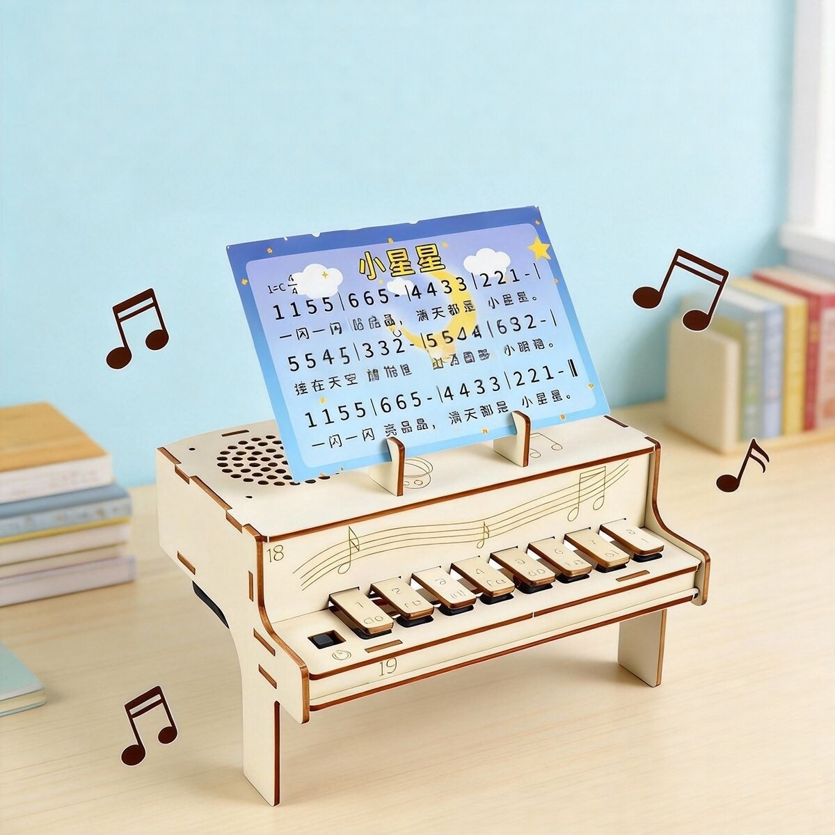 DIY Wooden Electronic Piano Mo - огляд і ціна Diy Electronics For Adults