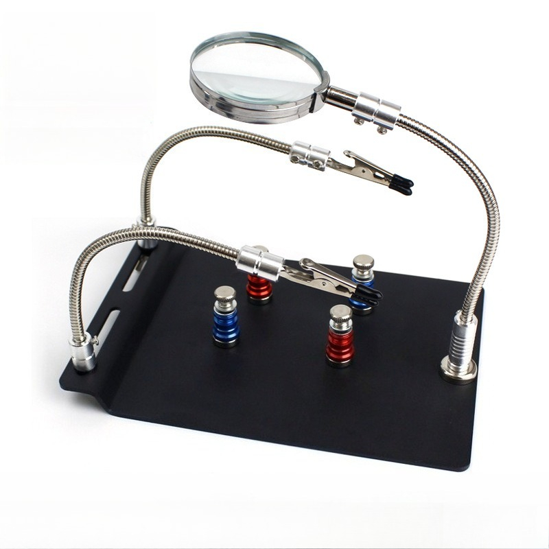 Magnetic PCB Holder Workstatio - огляд і ціна Diy Electronics Workstation