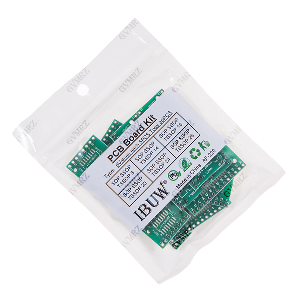 30PCS 6Values SOP SSOP TSSOP P - огляд і ціна Diy Electronics Gadget