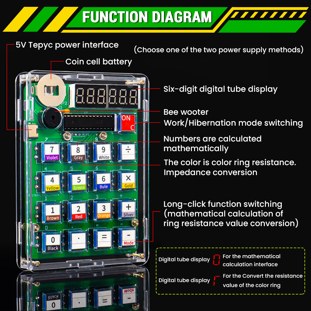 DIY Calculator Electronic Prod - огляд і ціна Diy Electronics For Adults