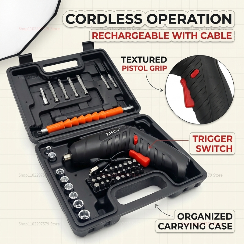 Rechargeable Cordless Electric - огляд і ціна Diy Electronics Set