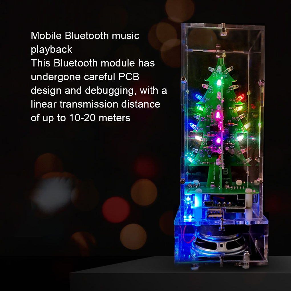 LED Colorful Christmas Tree DI - огляд і ціна Diy Electronics Circuits