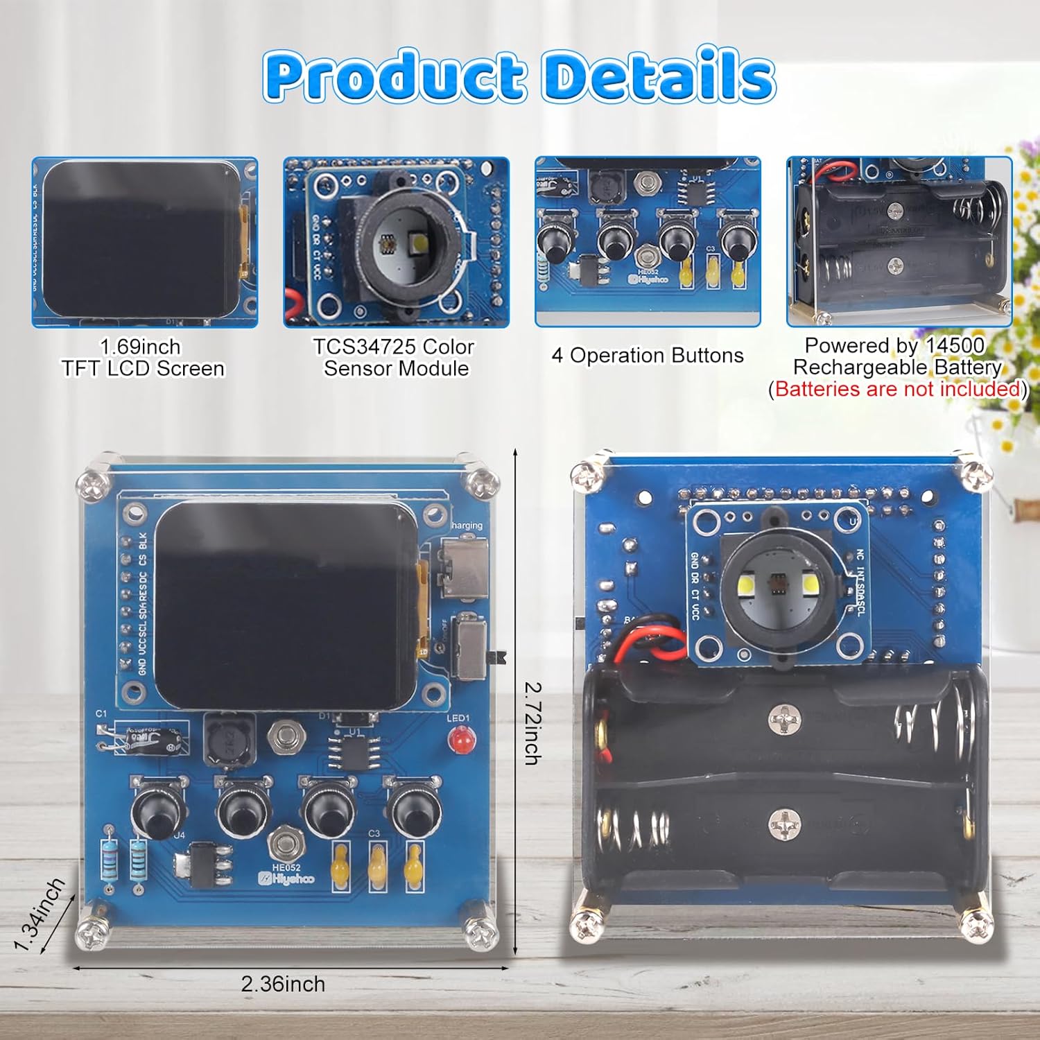 DIY Color Recognition Solderin - огляд і ціна Diy Electronics For Adults