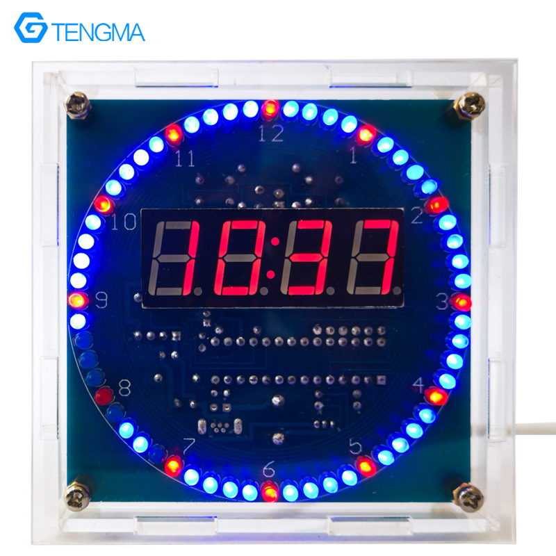LED Light-Controlled Clock DIY - огляд і ціна Diy Electronics For Adults